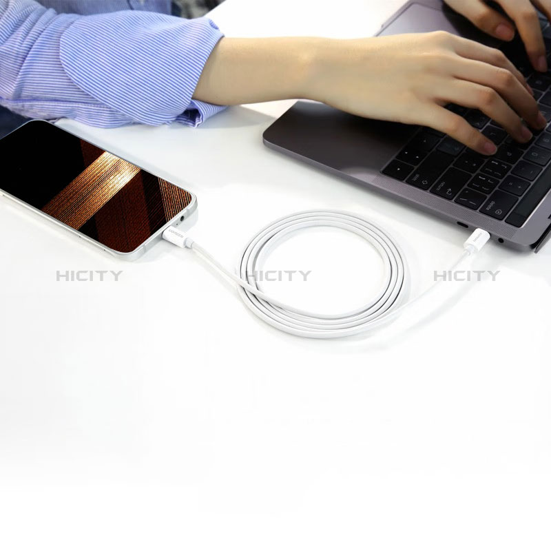 Cavo USB 2.0 Android Universale 2A H02 per Apple iPad Pro 11 (2022) Bianco