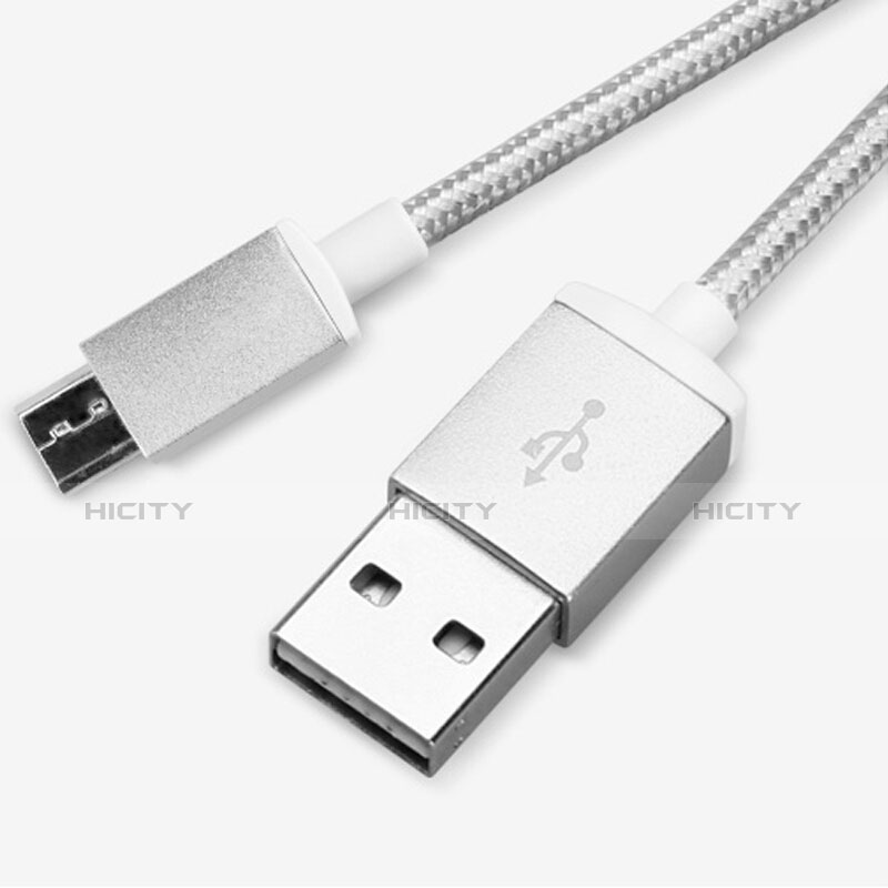 Cavo USB 2.0 Android Universale A02 Argento