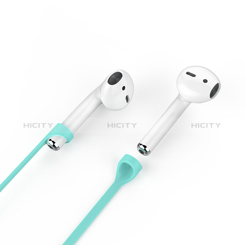 Cinturino Braccialetto Sportivo Silicone Cavo Anti-perso C03 per Apple AirPods Verde