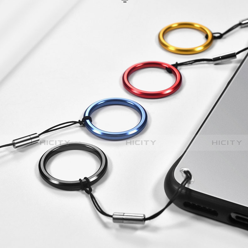 Cover Crystal Trasparente Rigida Cover con Magnetico Anello Supporto per Apple iPhone 13 Pro Max