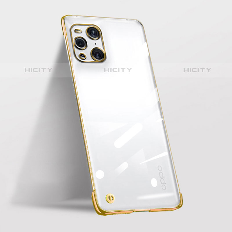 Cover Crystal Trasparente Rigida Cover H01 per Oppo Find X3 Pro 5G