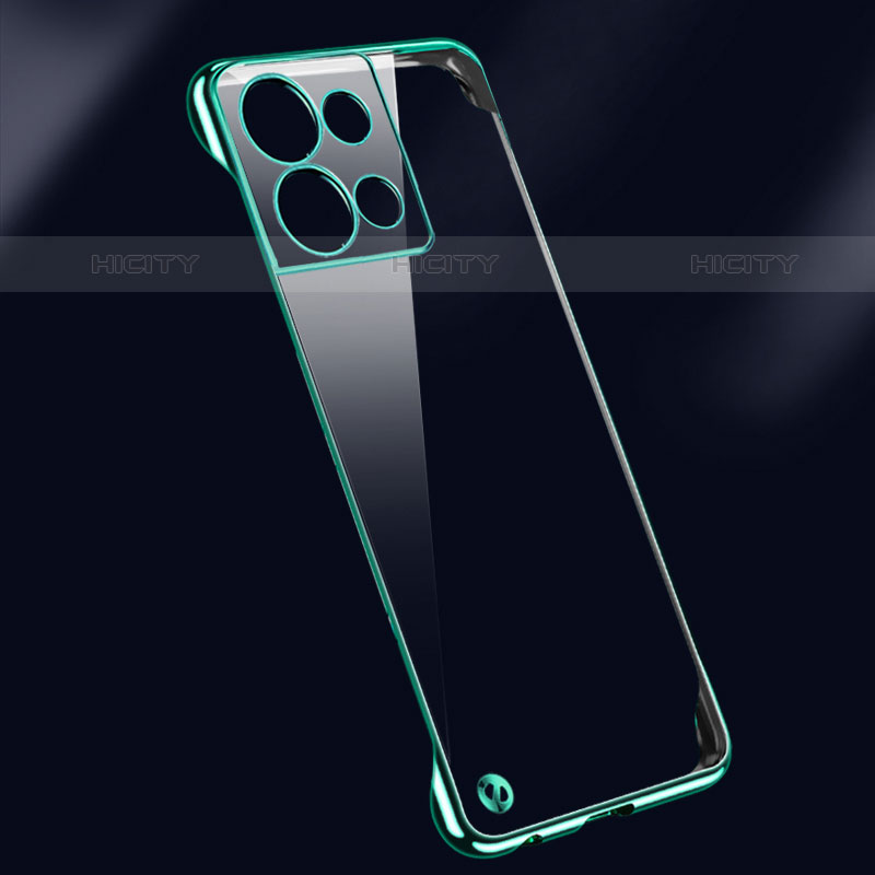 Cover Crystal Trasparente Rigida Cover H01 per Oppo Reno9 Pro 5G