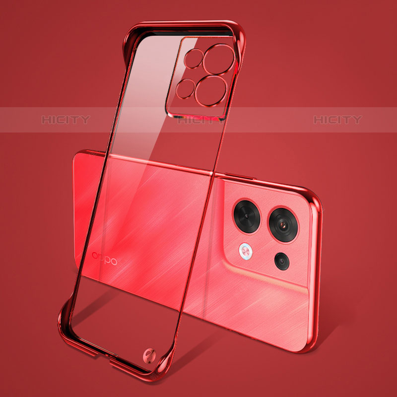 Cover Crystal Trasparente Rigida Cover H01 per Oppo Reno9 Pro 5G