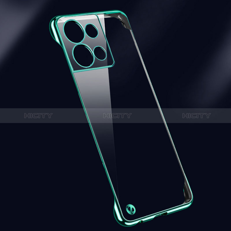 Cover Crystal Trasparente Rigida Cover H01 per Oppo Reno9 Pro+ Plus 5G