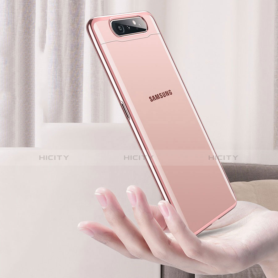 Cover Crystal Trasparente Rigida Cover H01 per Samsung Galaxy A90 4G