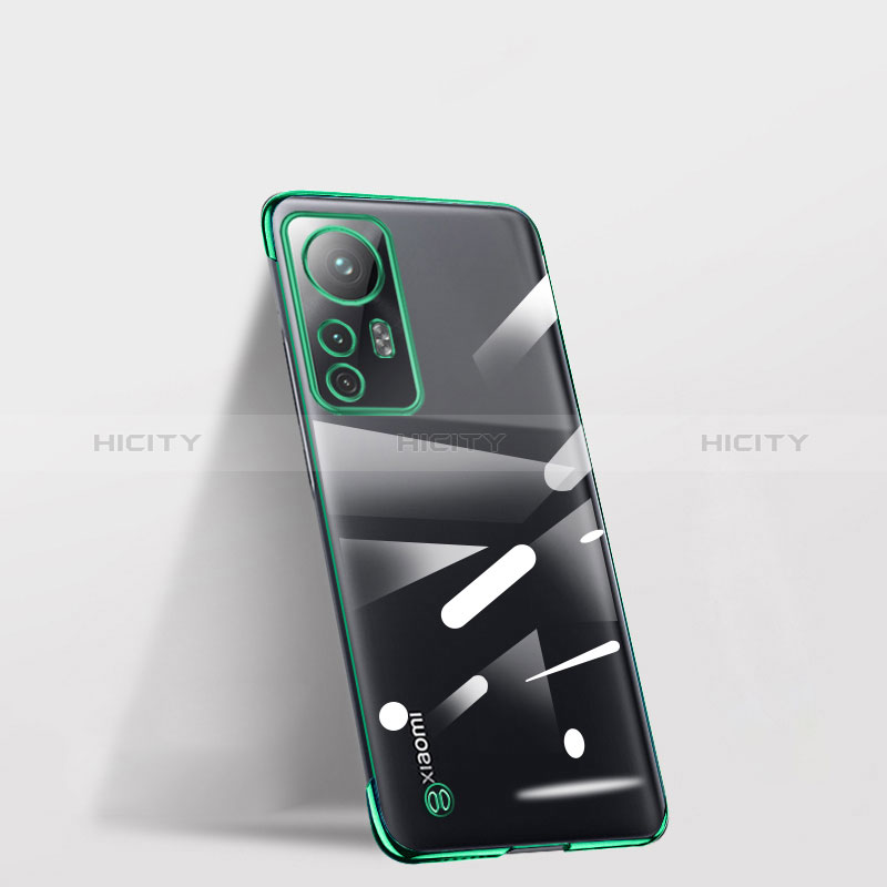 Cover Crystal Trasparente Rigida Cover H01 per Xiaomi Mi 12T 5G Verde