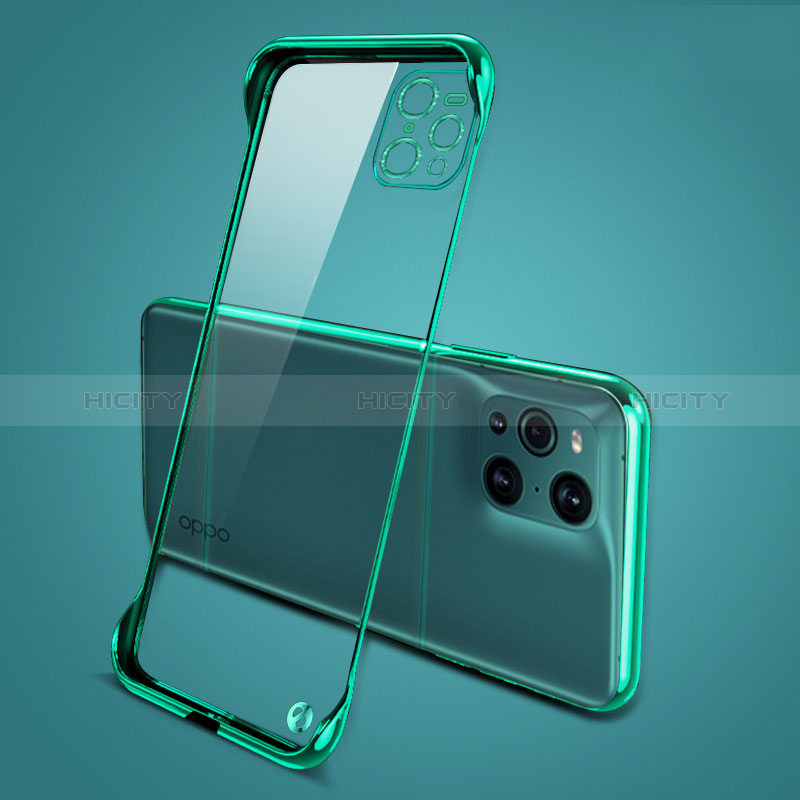 Cover Crystal Trasparente Rigida Cover H02 per Oppo Find X3 5G