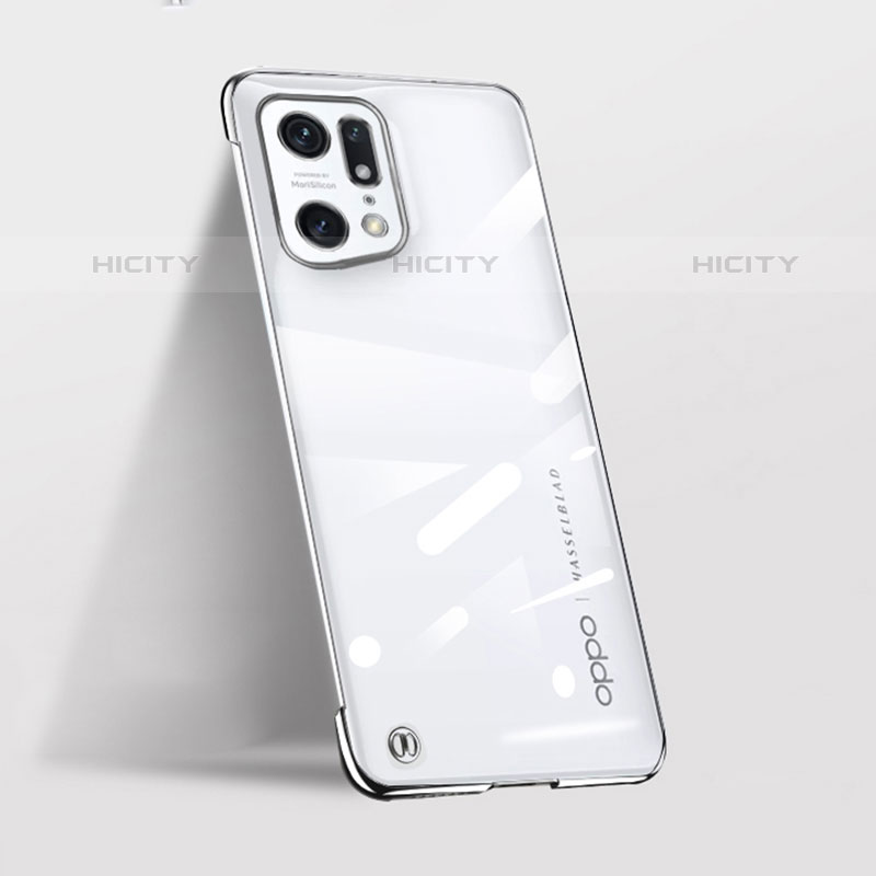 Cover Crystal Trasparente Rigida Cover H02 per Oppo Find X5 Pro 5G