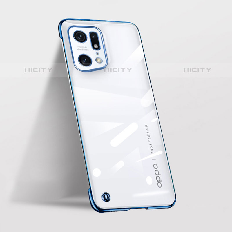 Cover Crystal Trasparente Rigida Cover H02 per Oppo Find X5 Pro 5G