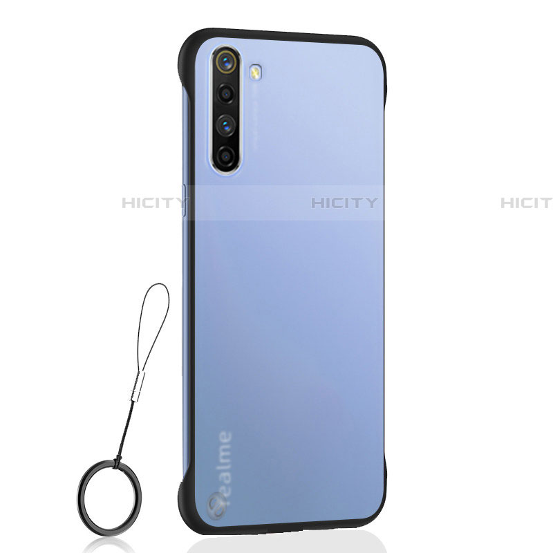 Cover Crystal Trasparente Rigida Cover H02 per Realme X50 Pro 5G Nero