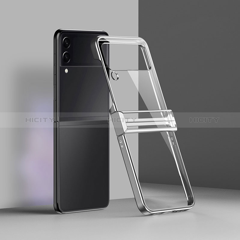 Cover Crystal Trasparente Rigida Cover H02 per Samsung Galaxy Z Flip3 5G