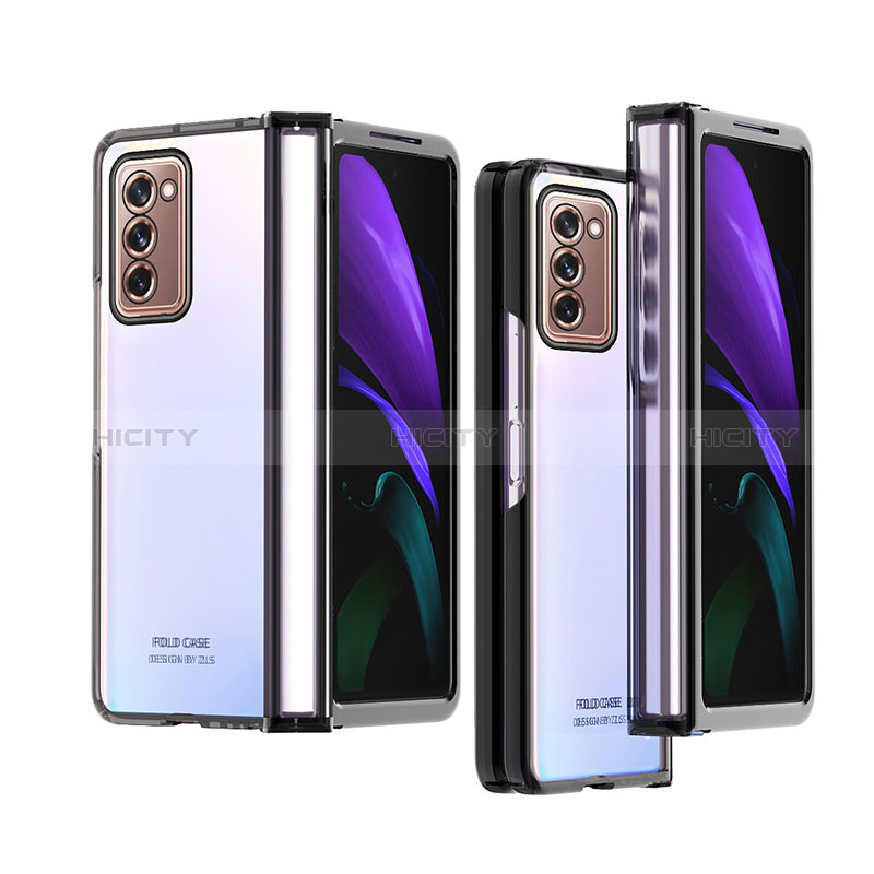 Cover Crystal Trasparente Rigida Cover H02 per Samsung Galaxy Z Fold2 5G