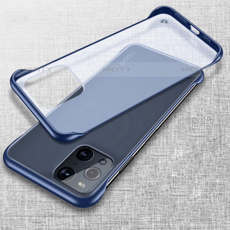 Cover Crystal Trasparente Rigida Cover H03 per Oppo Find X3 Pro 5G