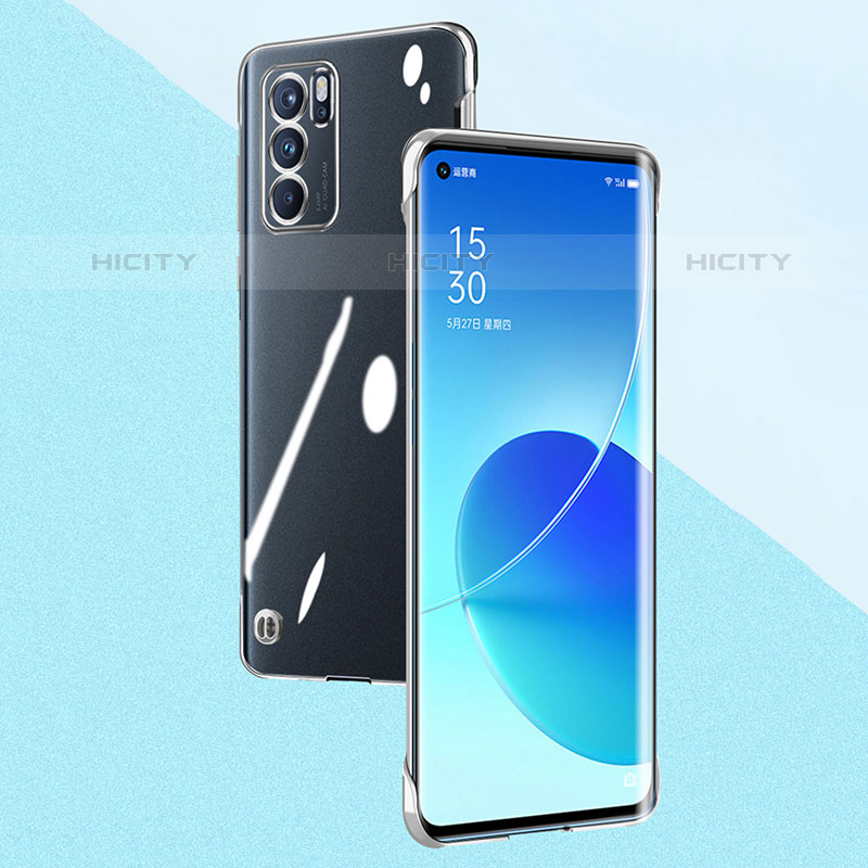 Cover Crystal Trasparente Rigida Cover H03 per Oppo Reno6 Pro 5G India