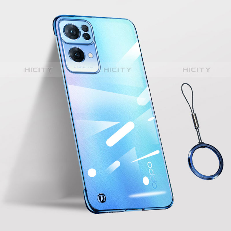 Cover Crystal Trasparente Rigida Cover H03 per Oppo Reno7 Pro 5G