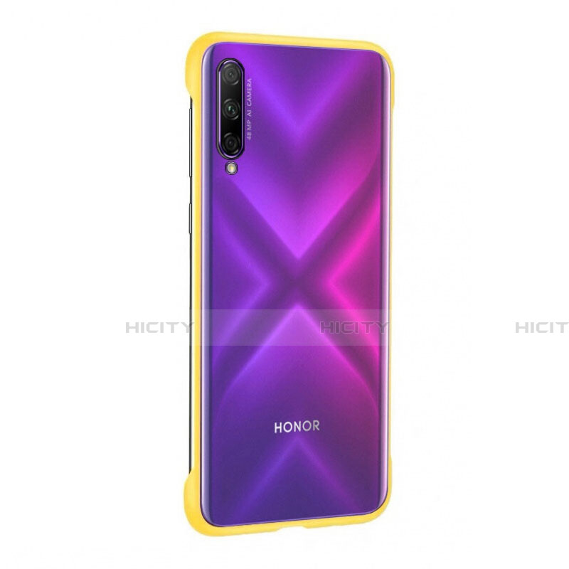 Cover Crystal Trasparente Rigida Cover H04 per Huawei Honor 9X Pro Giallo