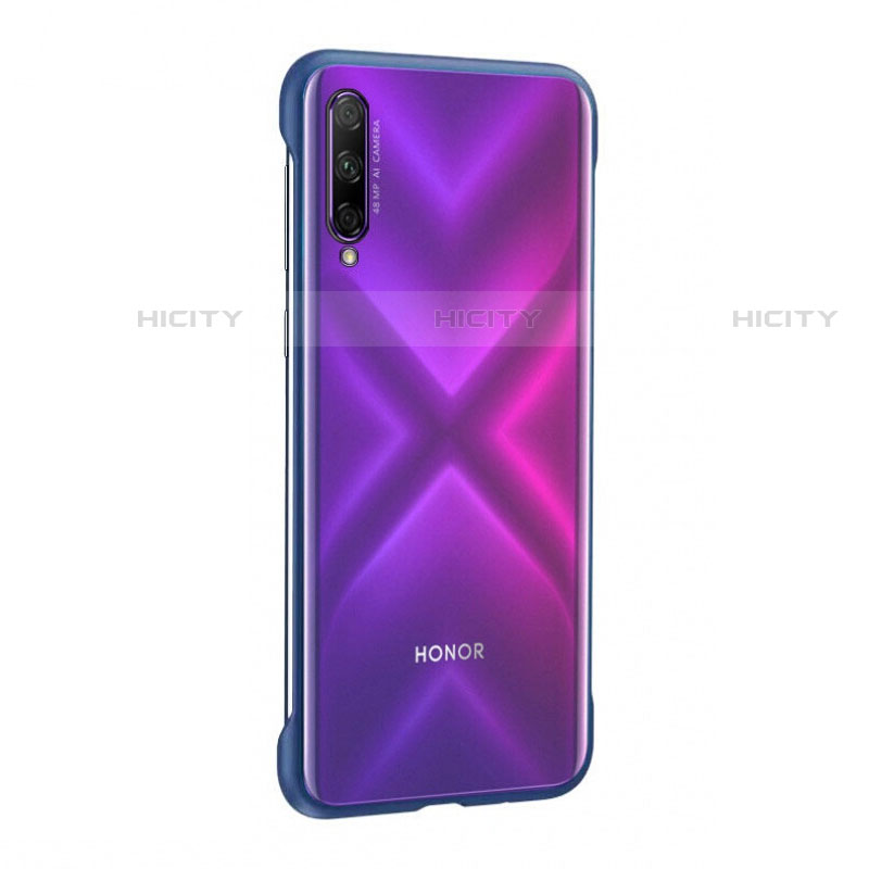 Cover Crystal Trasparente Rigida Cover H04 per Huawei Y9s Blu