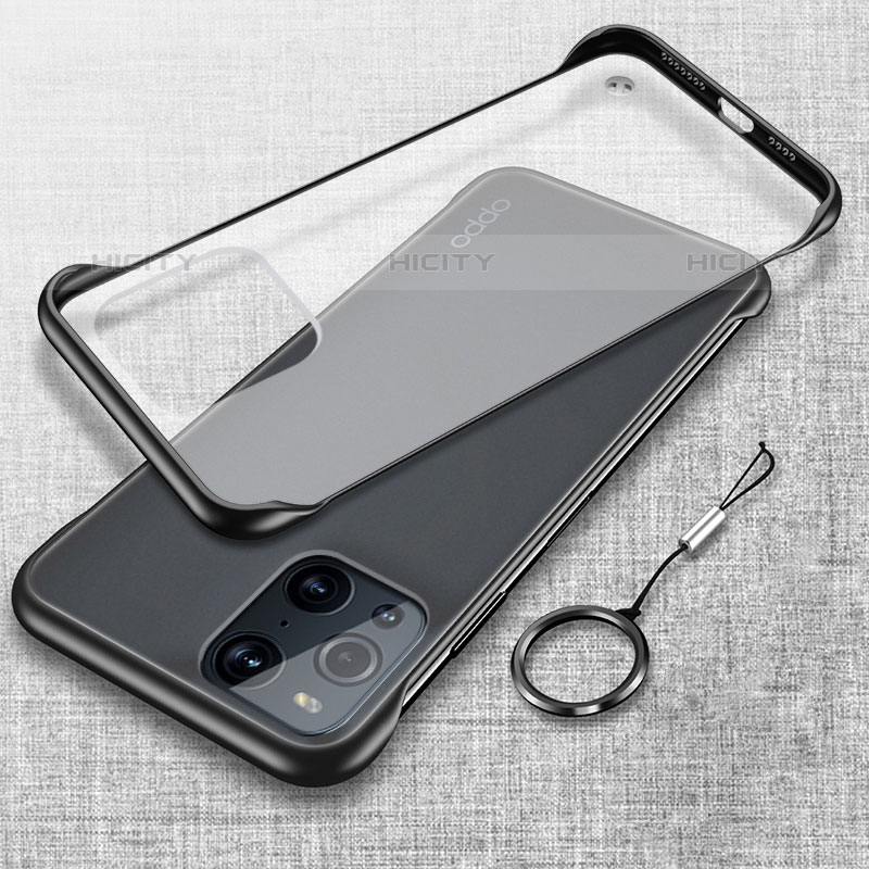 Cover Crystal Trasparente Rigida Cover H04 per Oppo Find X3 Pro 5G