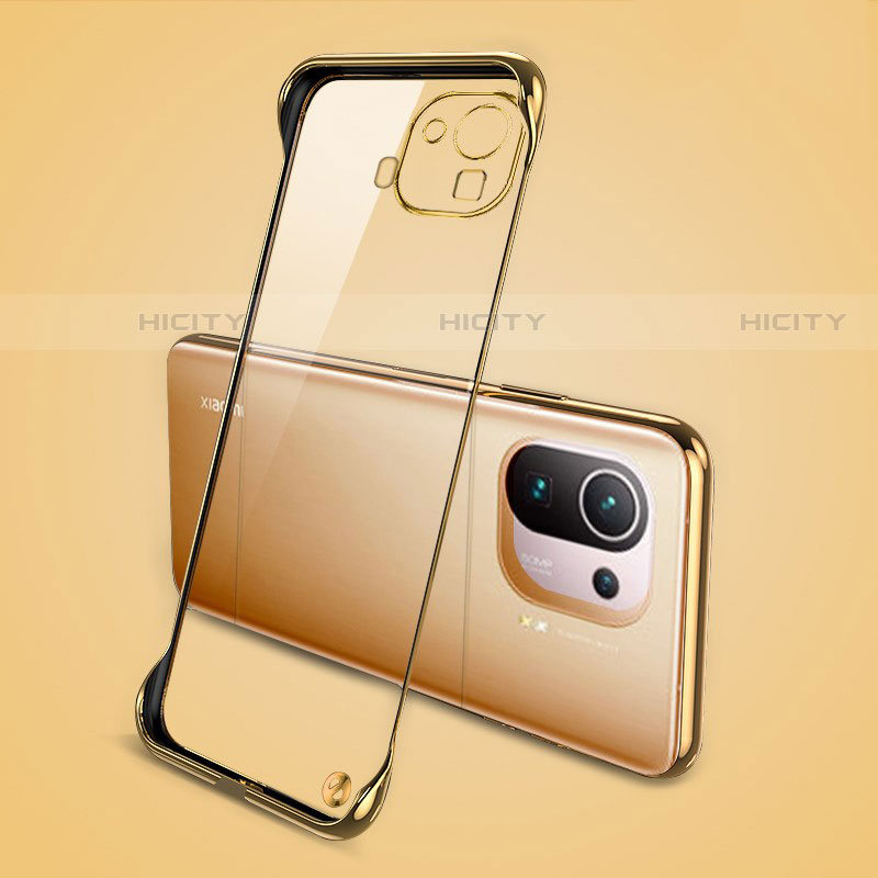 Cover Crystal Trasparente Rigida Cover H04 per Xiaomi Mi 11 Pro 5G Oro