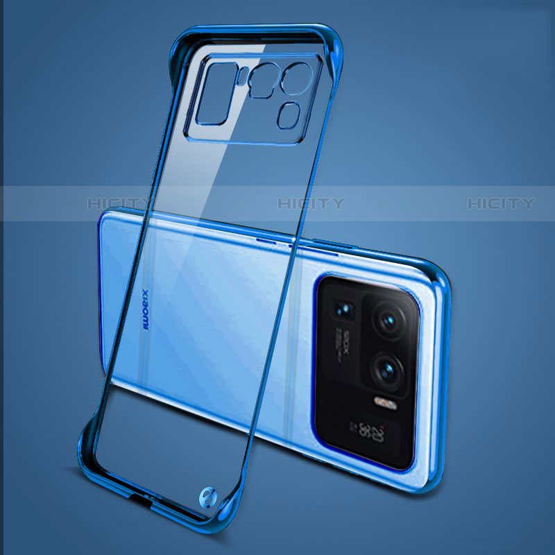 Cover Crystal Trasparente Rigida Cover H04 per Xiaomi Mi 11 Ultra 5G Blu