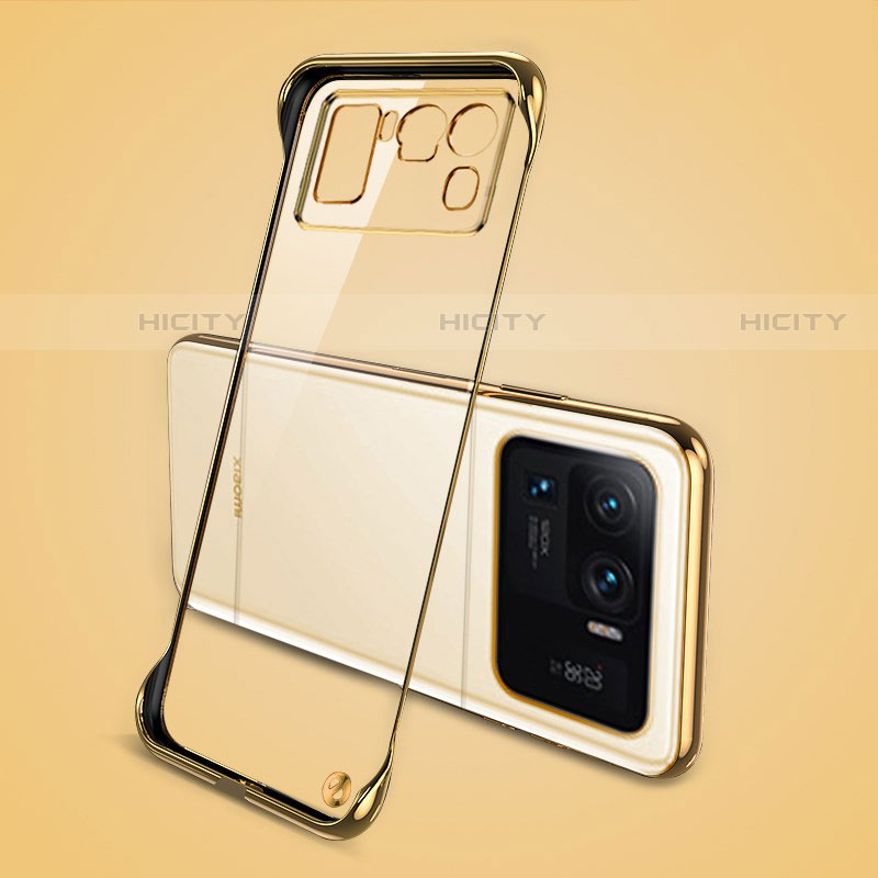 Cover Crystal Trasparente Rigida Cover H04 per Xiaomi Mi 11 Ultra 5G Oro