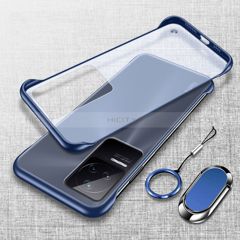 Cover Crystal Trasparente Rigida Cover H04 per Xiaomi Poco F4 5G