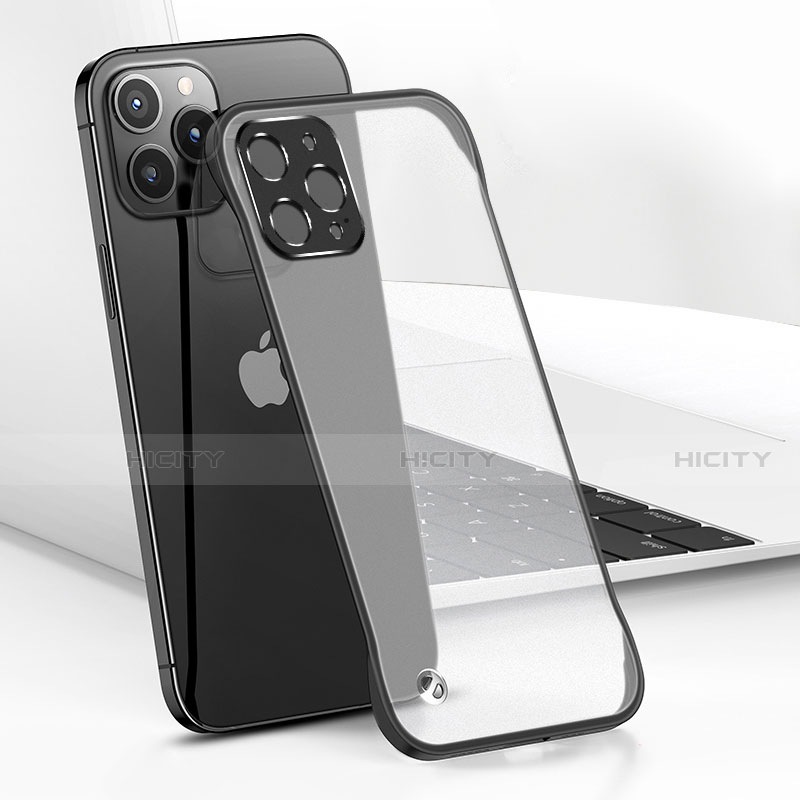Cover Crystal Trasparente Rigida Cover H05 per Apple iPhone 13 Pro Max Nero