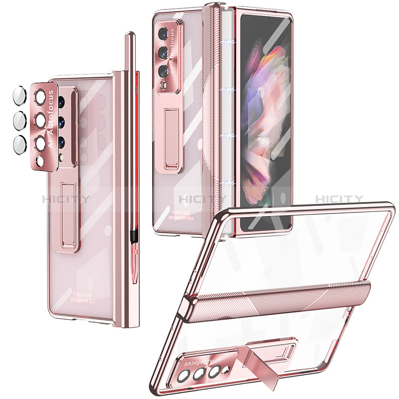 Cover Crystal Trasparente Rigida Cover H05 per Samsung Galaxy Z Fold3 5G