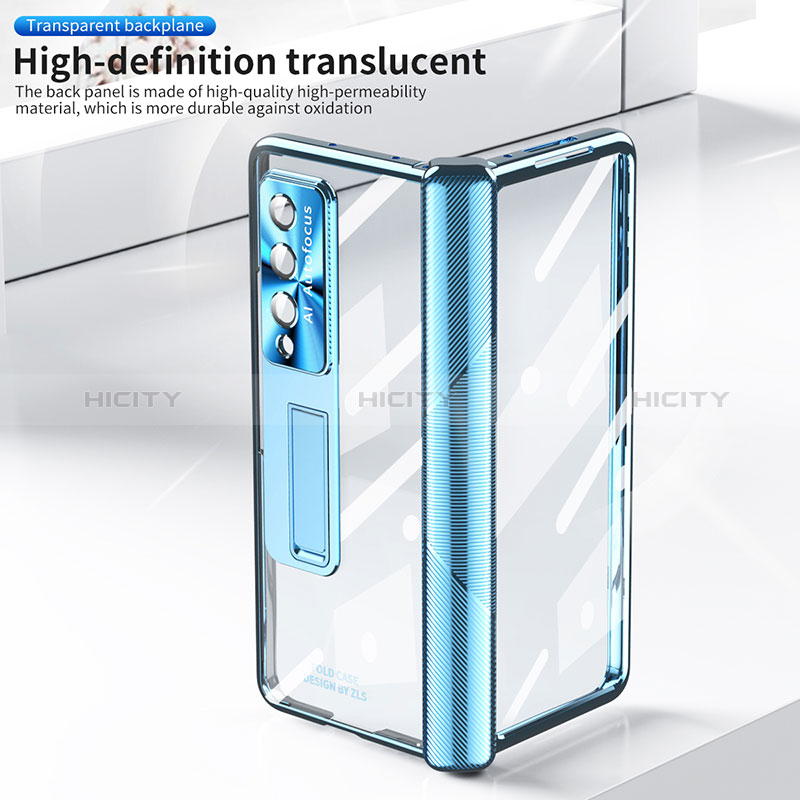 Cover Crystal Trasparente Rigida Cover H05 per Samsung Galaxy Z Fold3 5G