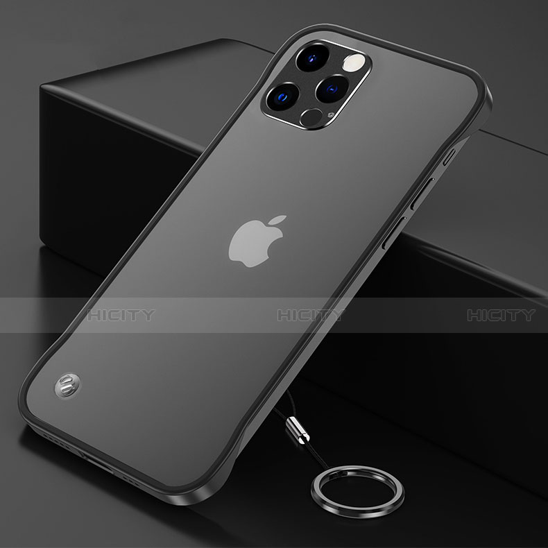 Cover Crystal Trasparente Rigida Cover H06 per Apple iPhone 15 Pro Max Nero