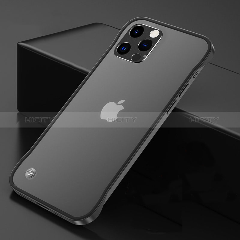 Cover Crystal Trasparente Rigida Cover H07 per Apple iPhone 14 Pro Max Nero