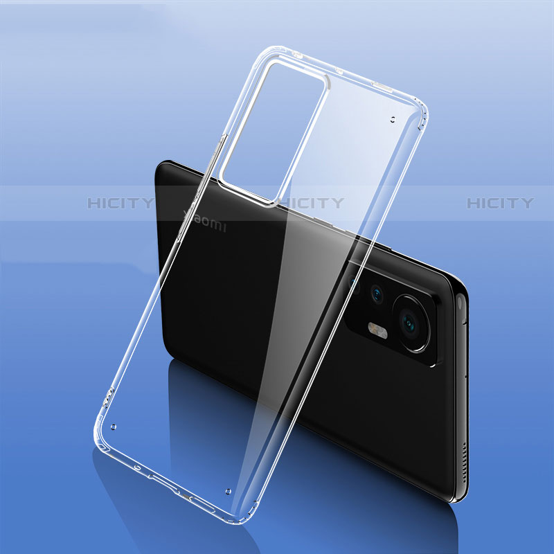 Cover Crystal Trasparente Rigida Cover H09 per Xiaomi Mi 12X 5G Chiaro