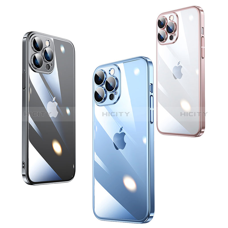 Cover Crystal Trasparente Rigida Cover QC2 per Apple iPhone 13 Pro Max