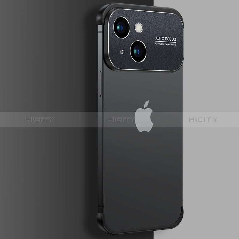 Cover Crystal Trasparente Rigida Cover QC3 per Apple iPhone 14 Nero