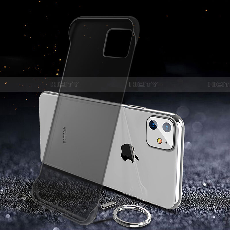 Cover Crystal Trasparente Rigida Cover S01 per Apple iPhone 11 Nero