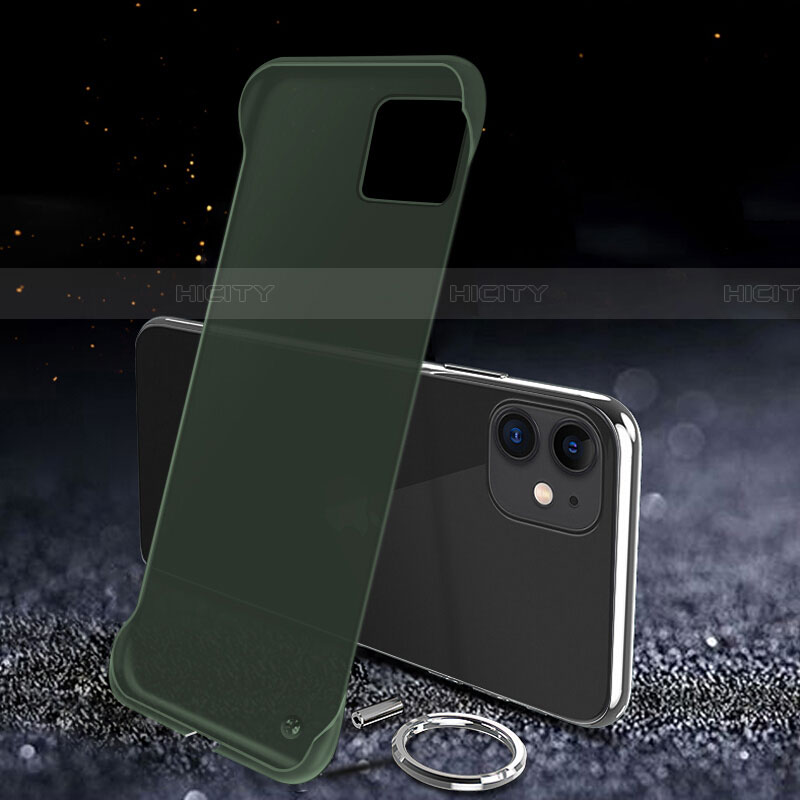 Cover Crystal Trasparente Rigida Cover S01 per Apple iPhone 11 Verde