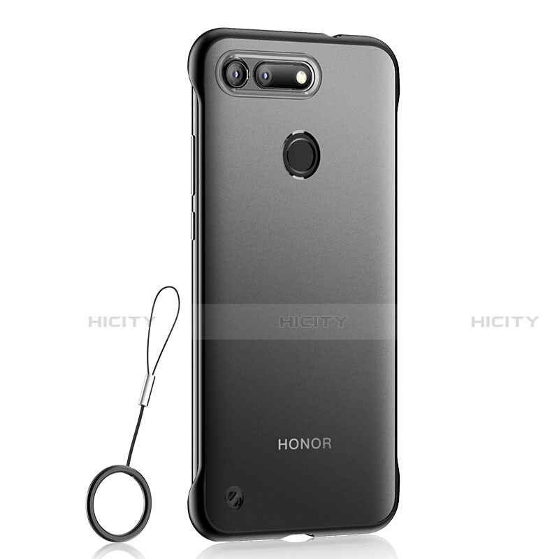 Cover Crystal Trasparente Rigida Cover S01 per Huawei Honor View 20 Nero