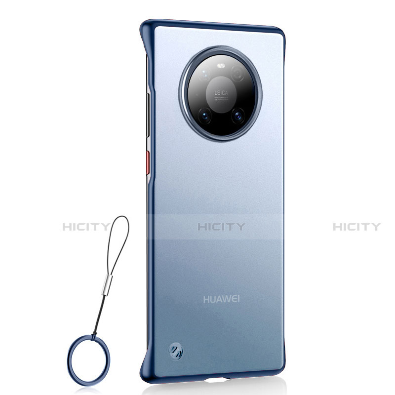 Cover Crystal Trasparente Rigida Cover S01 per Huawei Mate 40 Blu