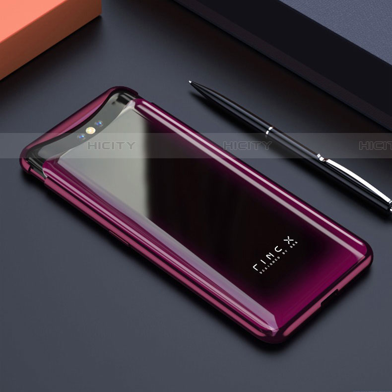 Cover Crystal Trasparente Rigida Cover S01 per Oppo Find X