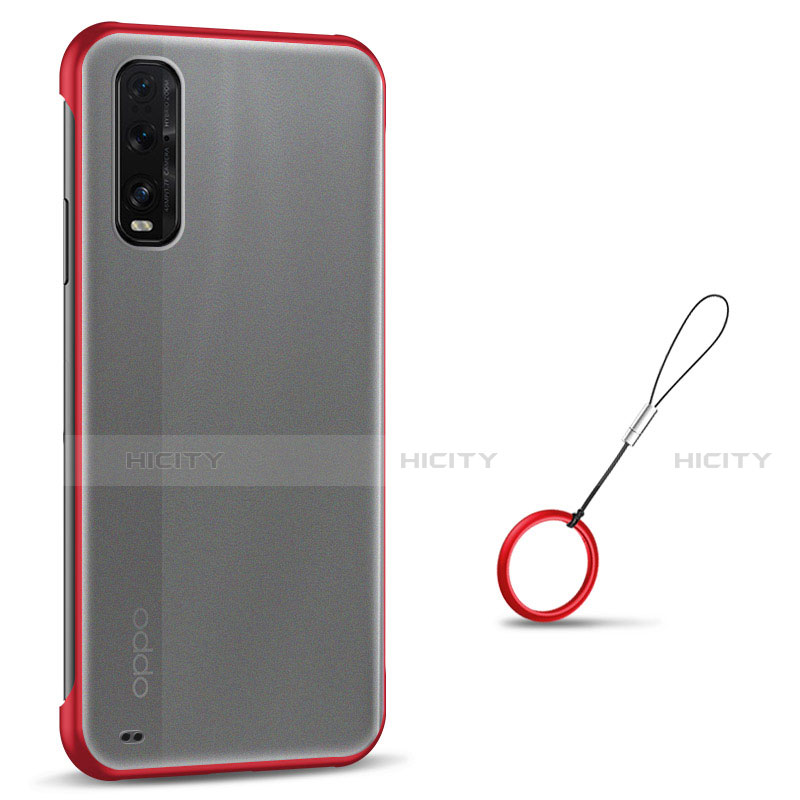 Cover Crystal Trasparente Rigida Cover S01 per Oppo Find X2