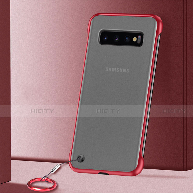 Cover Crystal Trasparente Rigida Cover S01 per Samsung Galaxy S10