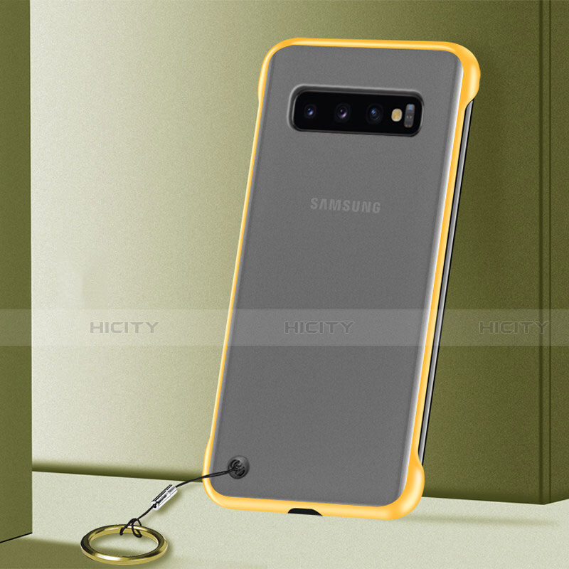 Cover Crystal Trasparente Rigida Cover S01 per Samsung Galaxy S10