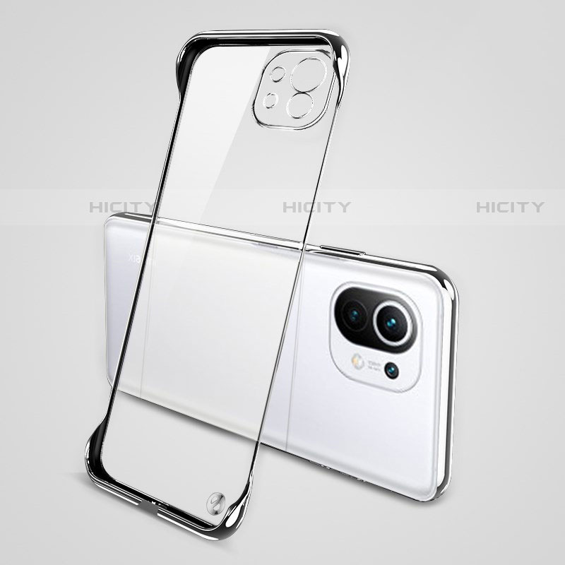 Cover Crystal Trasparente Rigida Cover S01 per Xiaomi Mi 11 5G Argento