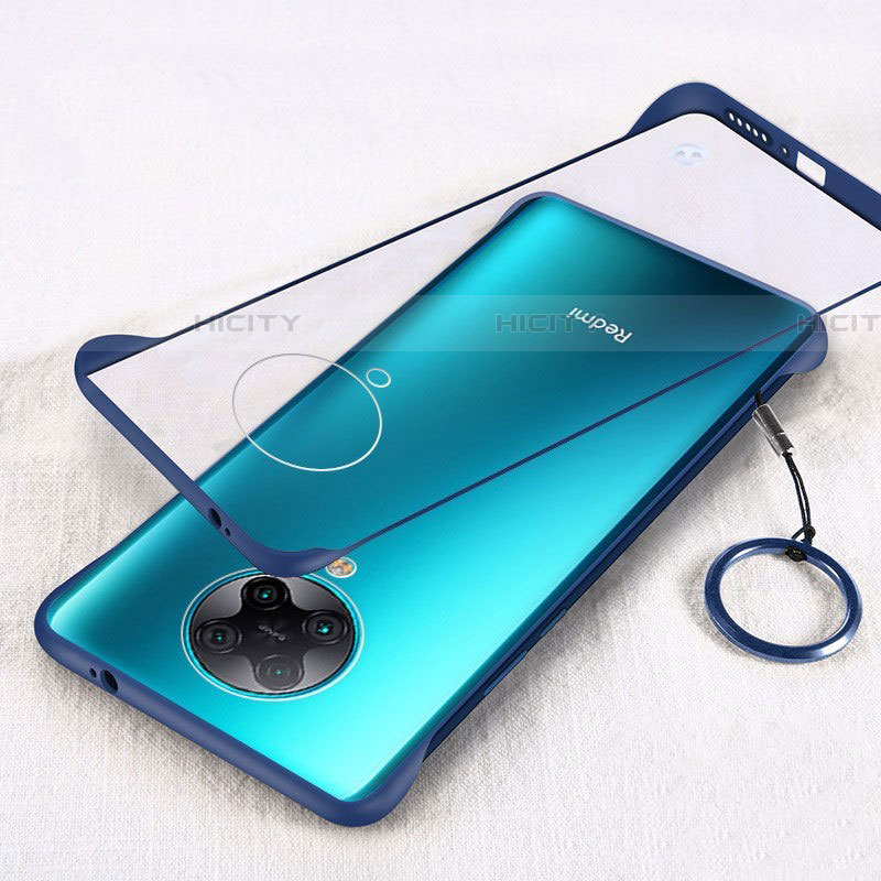 Cover Crystal Trasparente Rigida Cover S01 per Xiaomi Poco F2 Pro Blu