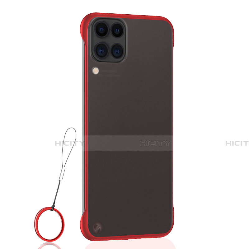 Cover Crystal Trasparente Rigida Cover S02 per Huawei Nova 6 SE Rosso