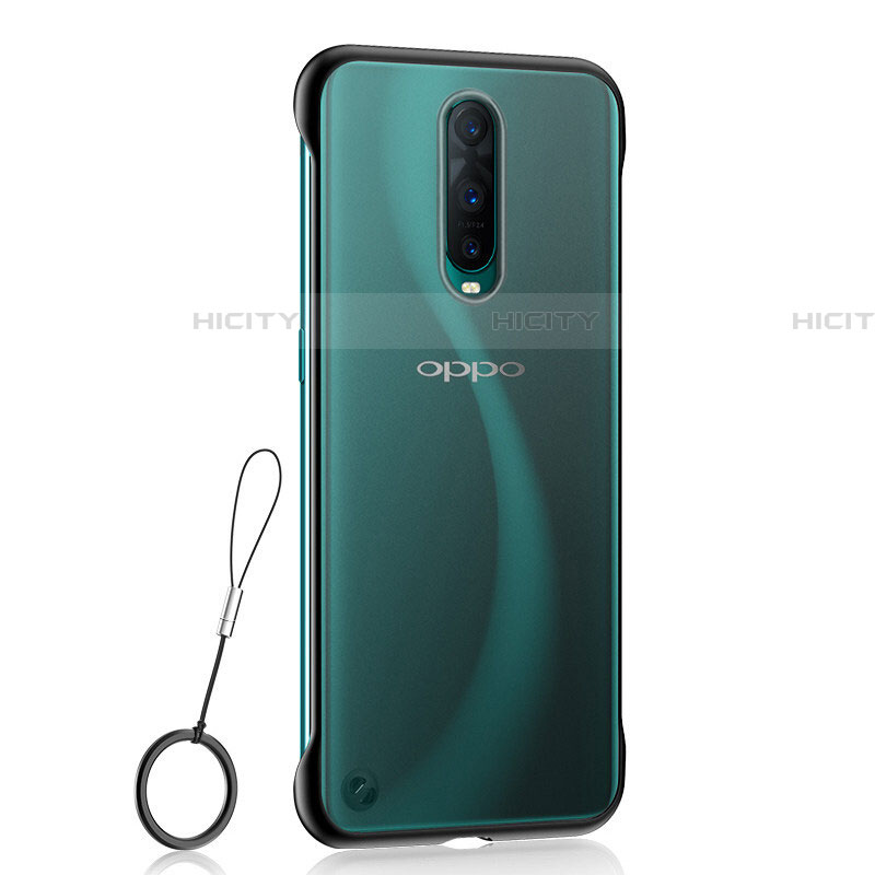 Cover Crystal Trasparente Rigida Cover S02 per Oppo RX17 Pro Nero