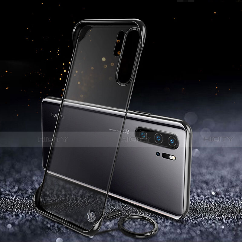 Cover Crystal Trasparente Rigida Cover S03 per Huawei P30 Pro New Edition Nero