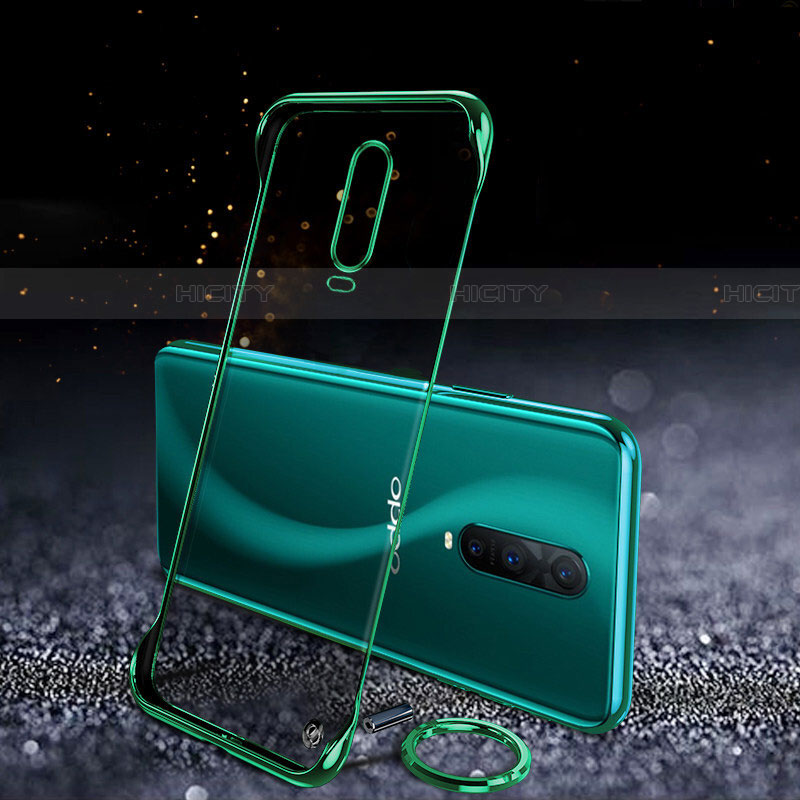 Cover Crystal Trasparente Rigida Cover S03 per Oppo RX17 Pro Verde