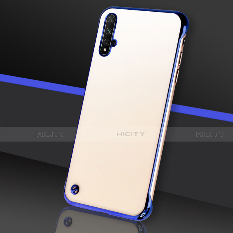 Cover Crystal Trasparente Rigida Cover S05 per Huawei Nova 5 Blu