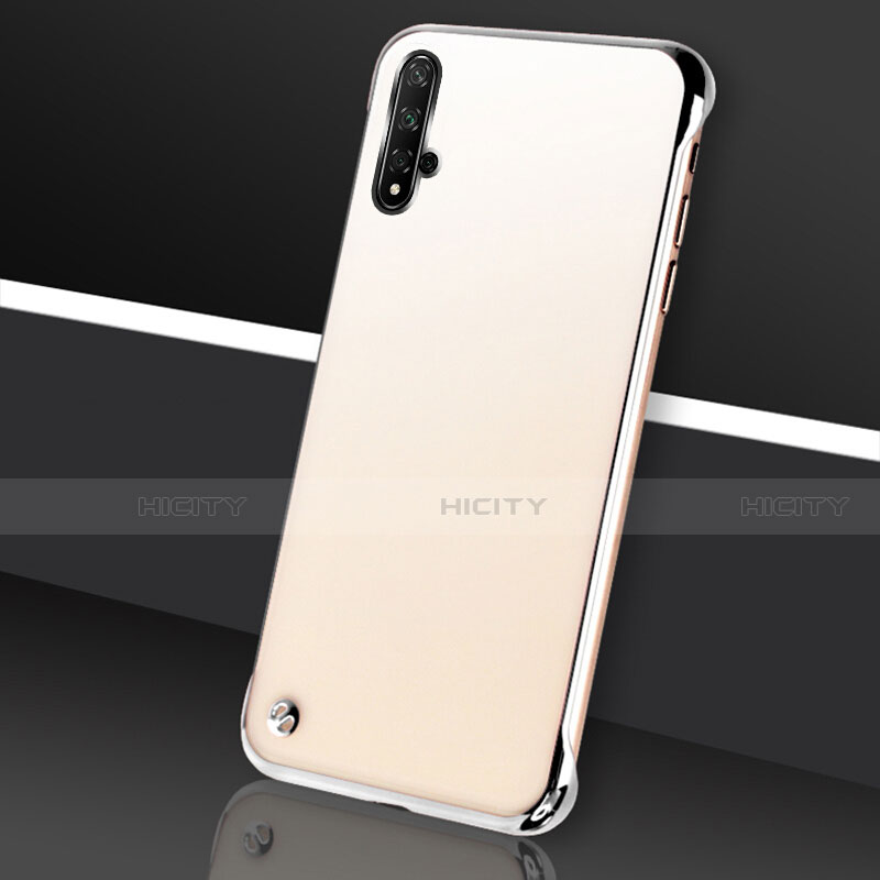 Cover Crystal Trasparente Rigida Cover S05 per Huawei Nova 5 Pro Argento